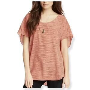 Joie Red 100% Silk Joanne Blouse Size XS